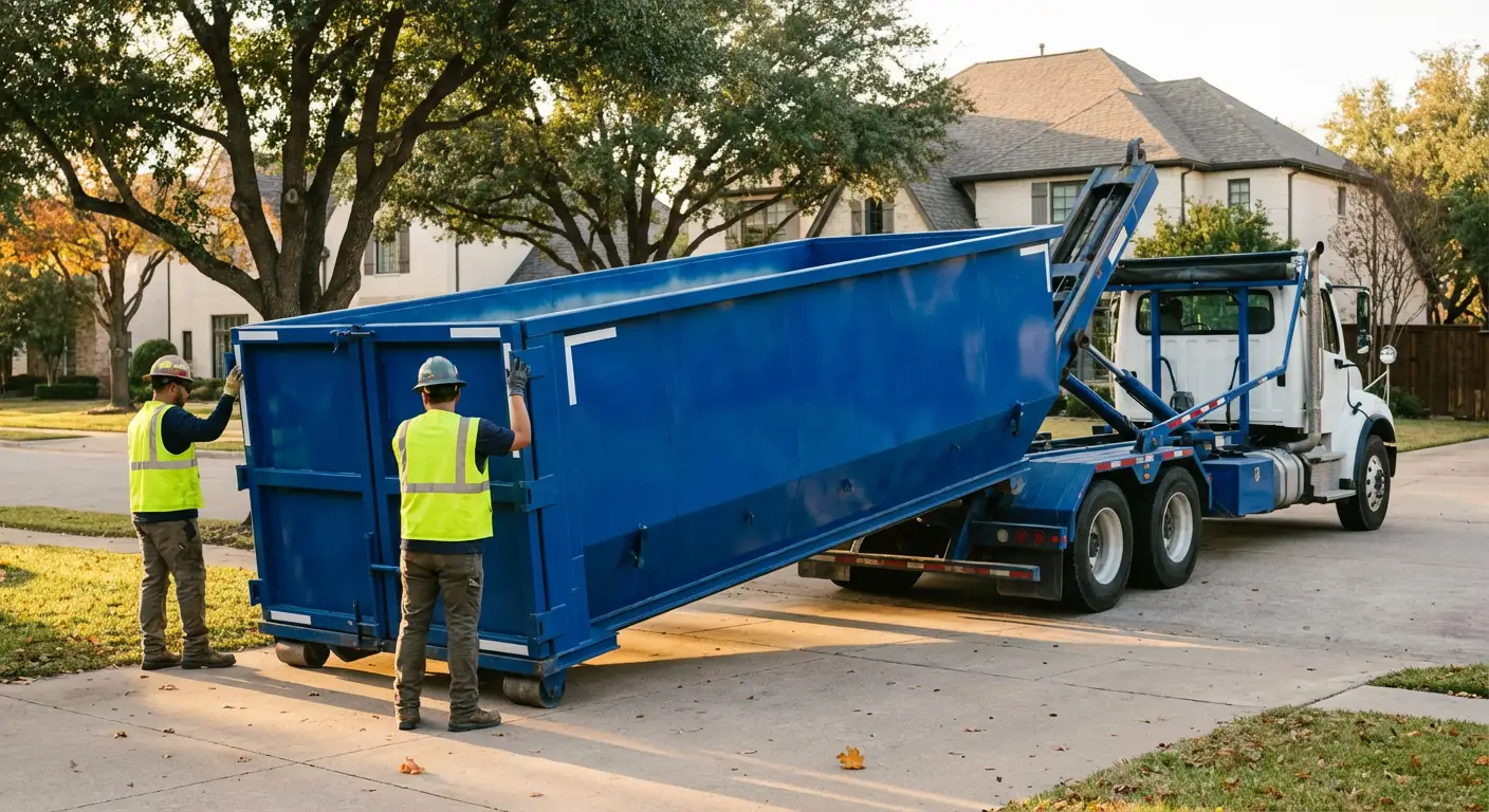 Roll-off dumpster rental service in Longmeadow