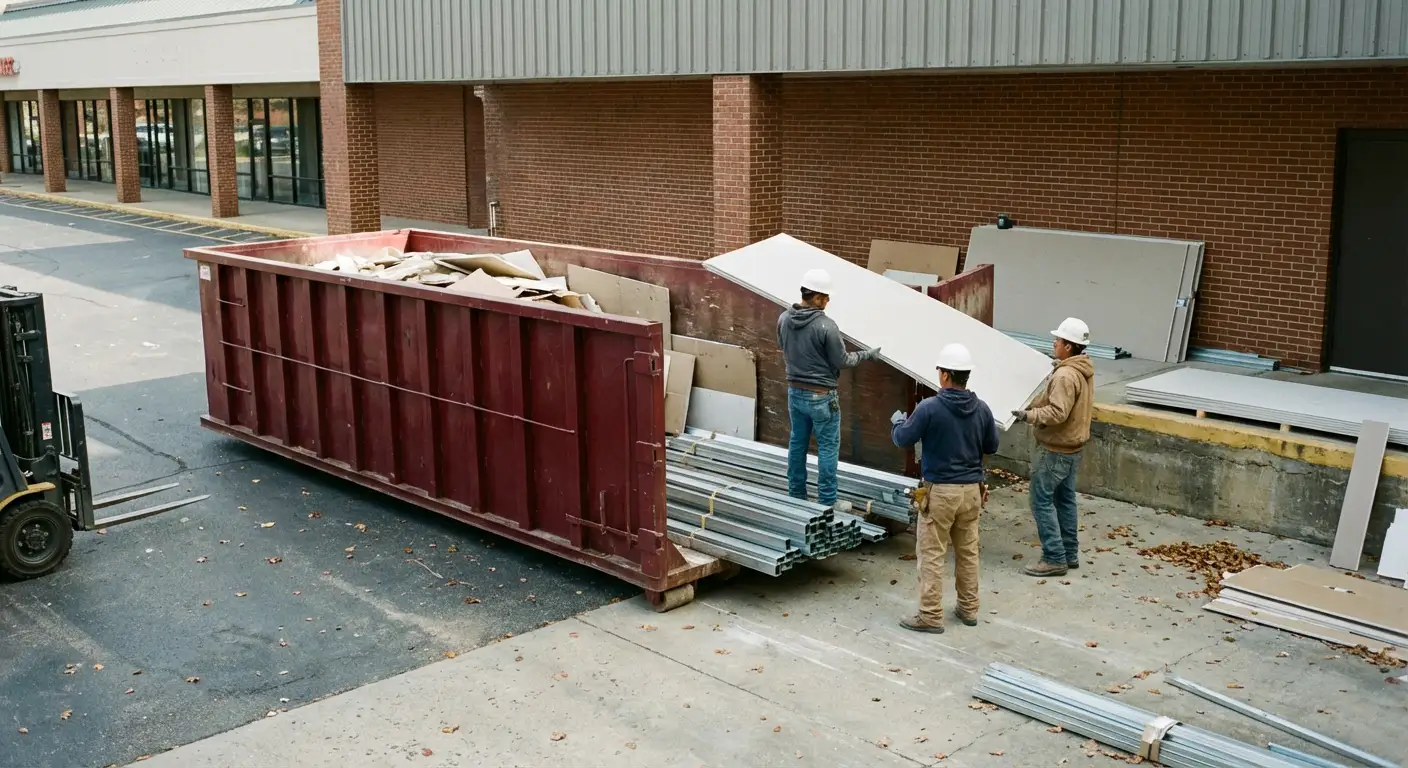 Commercial Strip-Mall Demolition in Longmeadow, MA