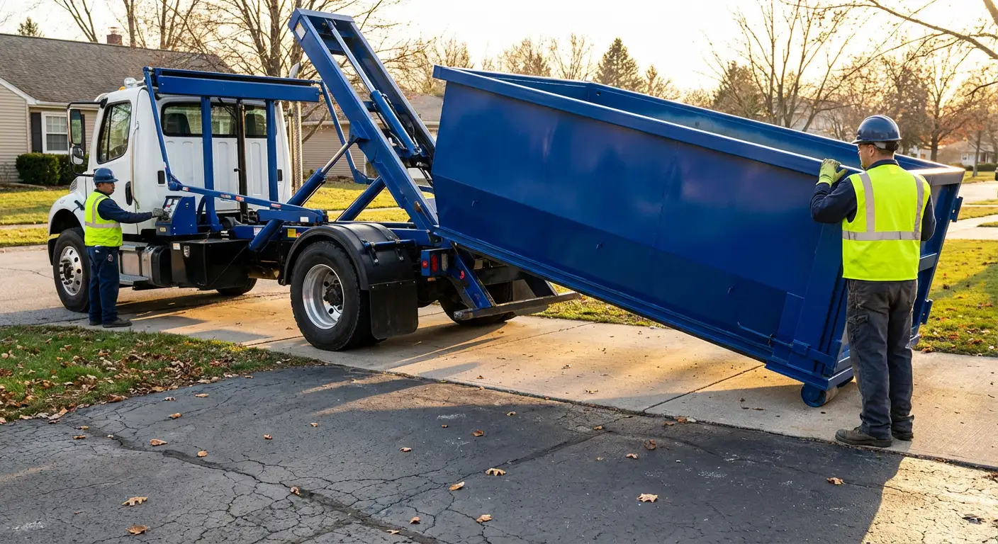 Roll-off dumpster rental service in Longmeadow, MA