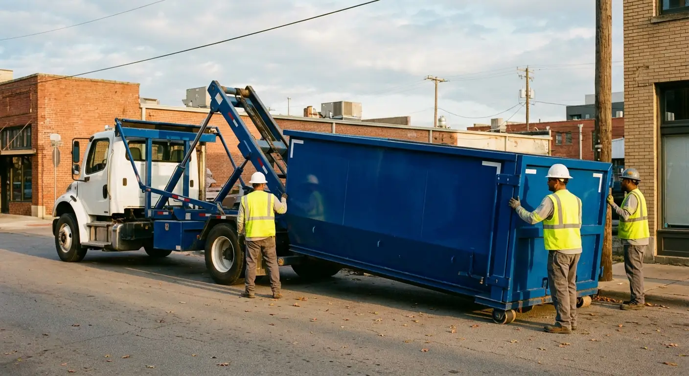 Dumpster rental service in Longmeadow